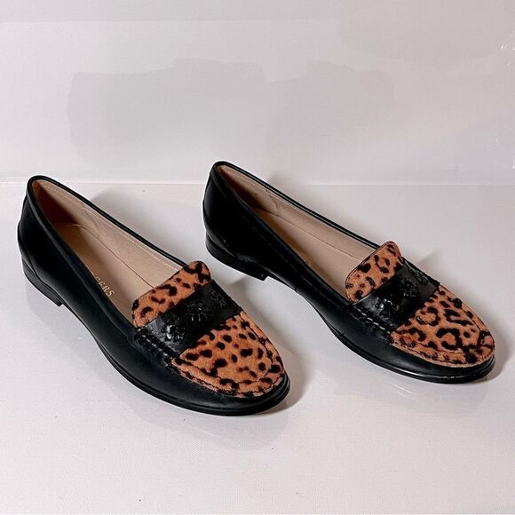 Jack Rogers Remy Haircalf Slip-On Loafers - Picture 1 of 8